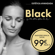 BLACK SUMMER — 3 sesiones de radiofrecuencia por 99€