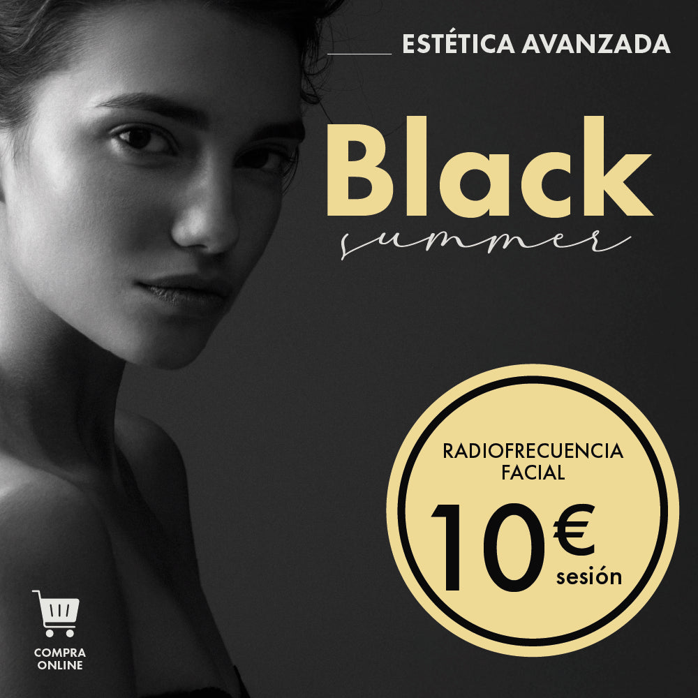 BLACK SUMMER — Radiofrecuencia facial por solo 10€