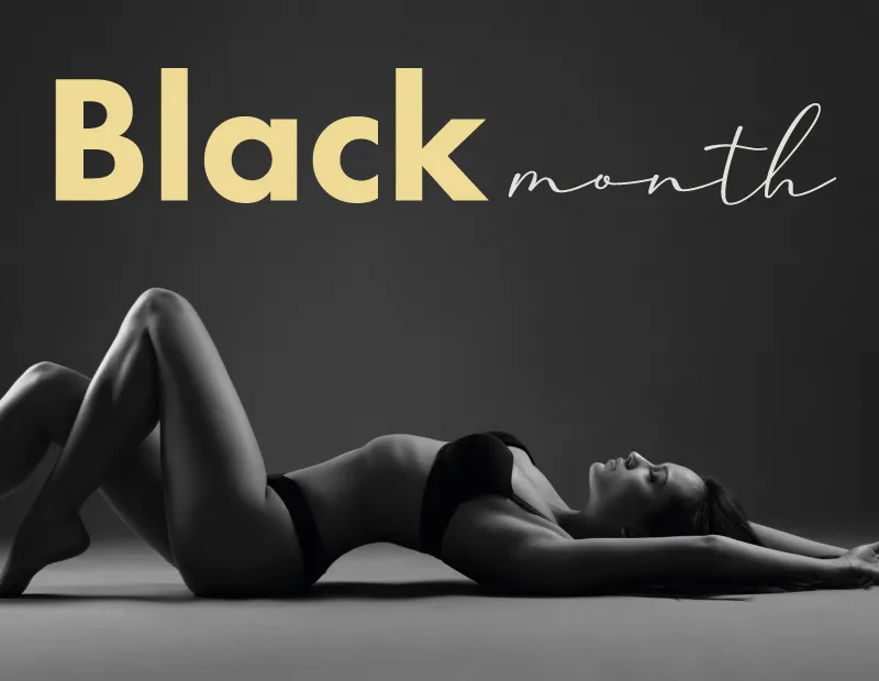 Promoción Black Month depilación láser Pack 6 sesiones