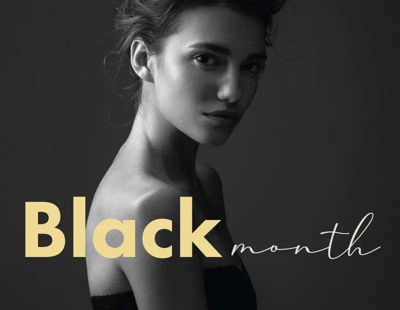 Promoción Black Month Radiofrecuencia 50%